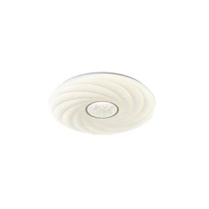 ΠΛΑΦΟΝΙΕΡΑ ΠΛΑΣΤΙΚΗ LED 60W 5580Lm 3000K 3CCT 3000-4000-6500K Φ480x75mm ΛΕΥΚΟ ARTE ILLUMINA TRIANO