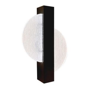 ΑΠΛΙΚΑ ΤΟΙΧΟΥ ΑΚΡΥΛΙΚΗ 6W 312Lm 3000K 195Χ45mm ΜΑΥΡO ARTE ILLUMINA ERATO