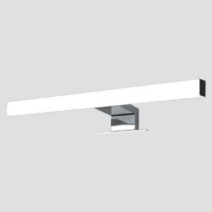 ΦΩΤΙΣΤΙΚΟ ΜΠΑΝΙΟΥ LED 7W 4000Κ 500X103X40 ΝΙΚΕΛ (2ΤΡΟΠΟΙ ΣΤΗΡΙΞΗΣ)