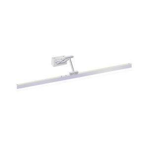 ΦΩΤΙΣΤΙΚΟ ΜΠΑΝΙΟΥ 16W 1260Lm 3CCT(3000-4000-6000K) 800mm (βάση 80X40mm) IP44 ΝΙΚΕΛ ARTE ILLUMINA LANO