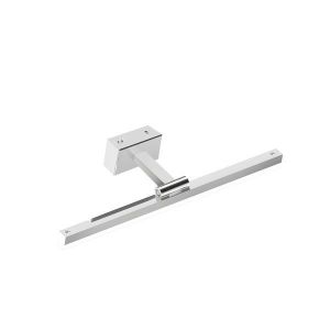 ΦΩΤΙΣΤΙΚΟ ΜΠΑΝΙΟΥ ΑΛΟΥΜΙΝΙΟ 14W 1260Lm 3CCT(3000-4000-6000K) 400mm (βάση 80X40mm) IP44 ΝΙΚΕΛ ARTE ILLUMINA FEOS