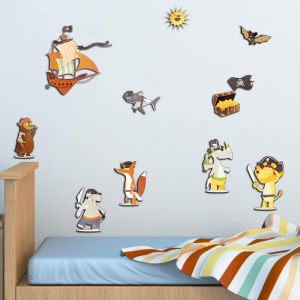 PIRATES ΑΥΤΟΚΌΛΛΗΤΑ 3 ΕΠΙΠΈΔΩΝ M