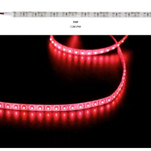 ΤΑΙΝΙΑ LED ΛΕΥΚΗ ΑΥΤΟΚΟΛΛΗΤΗ  5m24VDC 7.2W/m 90LED 3528 ΚΟΚΚΙΝΟ IP54