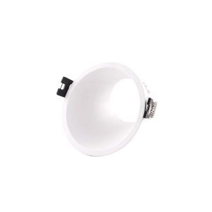 ΣΠΟΤ ΧΩΝΕΥΤΟ ΣΤΑΘΕΡΟ ΠΛΑΣΤΙΚΟ ΣΚΟΤΕΙΝΗΣ ΟΠΤΙΚΗΣ Φ93 GU10 ΛΕΥΚΟ