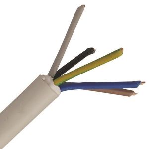 ΚΑΛΩΔΙΟ NYΜ A05VV-U 5Χ2.5mmΚΑΙ#178; ΛΕΥΚΟ(100m/roll)