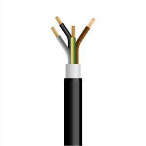 ΚΑΛΩΔΙΟ NYY J1VV-U 4X1.5mmΚΑΙ#178; ΜΑΥΡΟ (100m/roll)