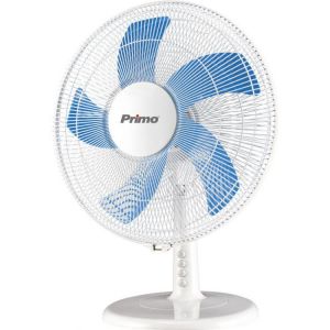 ΑΝΕΜ ΕΠΙΤΡΑΠΕΖΙΟΣ 16'' 40CM PRTF-80445 PRIMO ΛΕΥΚΟΣ-ΜΠΛΕ 5ΦΤΕΡΑ