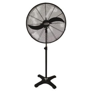 ΑΝΕΜΙΣΤΗΡΑΣ ΒΙΟΜΗΧΑΝΙΚΟΣ ΜΕΤΑΛΛΙΚΟΣ ΜΕ ΟΡΘΟΣΤΑΤΗ ΜΑΥΡΟΣ Φ81 200W ΜΕ ΔΙΑΚΟΠΤΗ ΠΕΡΙΣΤΡΟΦΗΣ