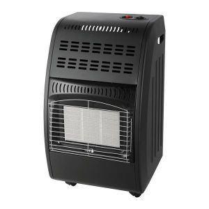 Σόμπα Υγραερίου Μαύρη 4.2KW Οβάλ Με Regulator