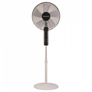 ΑΝΕΜΙΣΤΗΡΑΣ ΟΡΘΟΣΤΑΤΗΣ ΚΑΙ ΣΤΡΟΓΓΥΛΗ ΒΑΣΗ ΜΑΥΡΟΣ ΜΕ ΚΟΝΤΡΟΛ Φ40 60W 5 ΦΤΕΡΩΤΕΣ LED ΟΘΟΝΗ ΑΦΗΣ