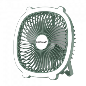 ΑΝΕΜΙΣΤΗΡΑΣ ΕΠΙΤΡΑΠΕΖΙΟΣ ΕΠΑΝΑΦΟΡΤΙΖΟΜΕΝΟΣ Φ17 ΜΕ LED ΦΩΣ ΠΡΑΣΙΝΟ ΜΕΝΤΑΣ