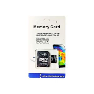 ΚΑΡΤΑ ΜΝΗΜΗΣ MICRO SD 256 GB CLASS10 U3 ΜΕ ΑΝΑΠΤΟΡΑ CLEVER