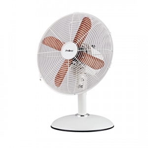 ΑΝΕΜΙΣΤΗΡΑΣ ΕΠΙΤΡΑΠΕΖΙΟΣ PRΤF-80621 PRIMO 12'' 30ΕΚ. ΛΕΥΚΟ - ΞΥΛΟ