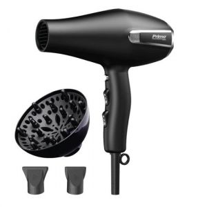 ΣΕΣΟΥΑΡ PRHD-40477 PRIMO 2200W AC ΜΕ ΛΕΙΤΟΥΡΓΙΑ ΙΟΝΙΣΜΟΥ ΚΑΙ ΚΡΥΟ ΑΕΡΑ ΜΑΥΡΟ