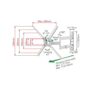 ΒΑΣΗ ΤΗΛΕΟΡΑΣΗΣ ΤΟΙΧΟΥ 3400W.W BARKAN 13