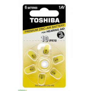 Μπαταρία Toshiba PR536 (blister 6 pcs)  -  PR536 NE(MF) DP-6