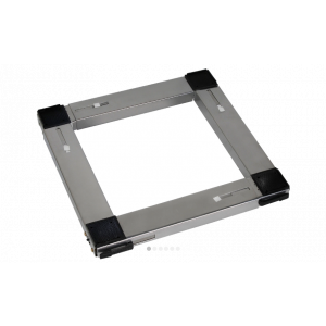 ΒΑΣΗ ΚΟΥΖΙΝΑΣ ΧΡΩΜΑ INOX ΤΡΟΧΗΛΑΤΗ