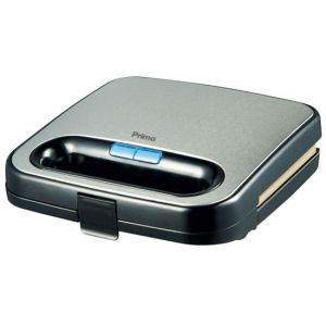 Τοστιέρα 2 θέσεων AK-C021 πλάκες Με αντικολλητική επίστρωση GOLDEN Μαύρο-Inox