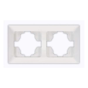 ΠΛΑΙΣΙΟ 2 ΘΕΣΕΩΝ ΛΕΥΚΟ ΟΡΙΖΟΝΤΙΟ