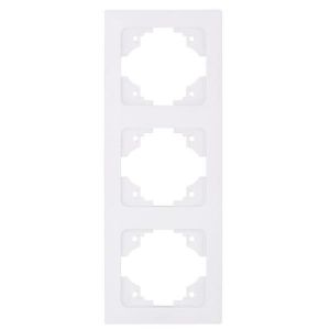 ΠΛΑΙΣΙΟ 3 ΘΕΣΕΩΝ ΛΕΥΚΟ ΚΑΘΕΤΟ