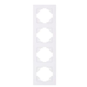 ΠΛΑΙΣΙΟ 4 ΘΕΣΕΩΝ ΛΕΥΚΟ ΚΑΘΕΤΟ