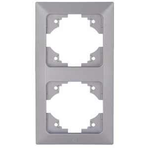 ΠΛΑΙΣΙΟ 2 ΘΕΣΕΩΝ ΝΙΚΕΛ MAT ΚΑΘΕΤΟ