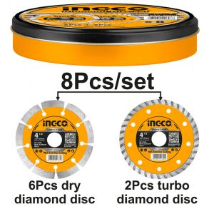 ΔΙΑΜΑΝΤΟΔΙΣΚΟΙ ΣΕΤ 8TEM 115MM