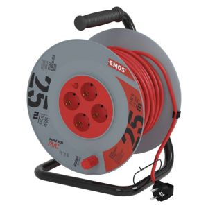 ΜΠΑΛΑΝΤΕΖΑ ΠΛΑΣΤΙΚΗ 25M 4SCHUKO 2,5MM2 PVC