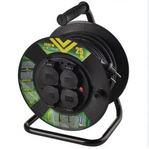 ΜΠΑΛΑΝΤΕΖΑ ΠΛΑΣΤΙΚΗ 25M 4SCHUKO 1,5MM2 RUBBER