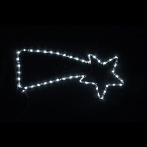 ΚΟΜΜΗΤΗΣ LED, ΛΕΥΚΟΣ, ME 2M. ΦΩΤΟΣΩΛΗΝΑ, 71Χ29εκ. IP44