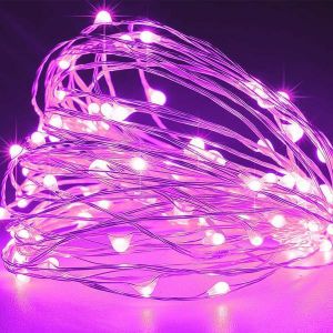 ΣΕΙΡΑ, 100 ΜΙΝΙ LED, 3,5V, ΣΤΑΘΕΡΟ, ΜΕ ΜΕΤΑΣΧΗΜΑΤΙΣΤΗ, ΠΡΟΕΚΤΑΣΗ ΠΑΡΟΧΗΣ 500cm, ΑΣΗΜΙ ΧΑΛΚΟΣ, ΡΟΖ LED, ANA 10cm, ΙΡ44