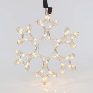 ΧΙΟΝΟΝΙΦΑΔΑ, ΘΕΡΜΟ ΛΕΥΚΟ, LED, ΜΕ 2m ΦΩΤ/ΝΑ, 25x25cm,IP44