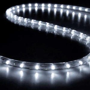 ΦΩΤ/ΝΑ LED, ΜΟΝ/ΛΗ, ΛΕΥΚΗ, 50m, ΜΕ 30 LED ΑΝΑ ΜΕΤΡΟ ΚΑΙ 6 ΘΕΡΜΑ ΛΕΥΚΑ FLASH LED, ΜΕ ΑΝΤΙΗΛΙΑΚΗ ΠΡΟΣΤΑΣΙΑ, ΚΟΠΗ ΑΝΑ ΜΕΤΡΟ, IP44