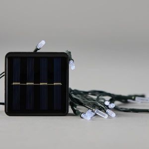 ΣΕΙΡΑ, 80 LED 5MM, ΜΕ ΑΚΡΥΛΙΚΗ ΕΠΕΚΤΑΣΗ, ΗΛΙΑΚΟ ΣΥΛΛΕΚΤΗ ΜΕ ΑΙΣΘΗΤΗΡΑ ΦΩΤΟΣ, 8 ΠΡΟΓΡΑΜΜΑΤΑ, ΠΡΑΣΙΝΟ PVC ΚΑΛΩΔΙΟ, ΛΕΥΚΟ LED ΑΝΑ 1