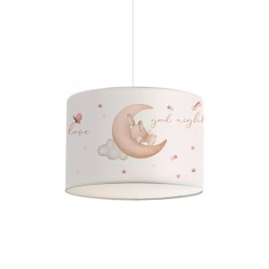 Παιδικό φωτιστικό οροφής Gary pakoworld πολύχρωμο-λευκό Φ24x21εκ