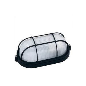 ARGO Vintage Φωτιστικό Καραβοχελώνα Τοίχου - Απλίκα με Ντουί 1 x E27 AC 220-240V IP44 - Μαύρο - M35 x Π12 x 10cm