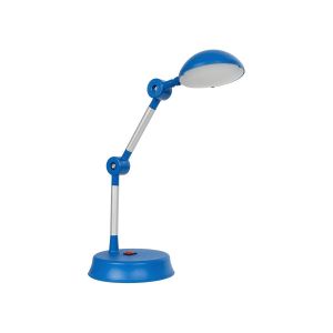 MICHEL Μοντέρνο Επιτραπέζιο Φωτιστικό Γραφείου LED 6W 540lm 120° AC 220-240V IP20 Ψυχρό Λευκό 6000K - Lumileds SMD Chip - Μπλε - Μ15 x Π15 x Υ51cm - 2 Χρόνια Εγγύηση