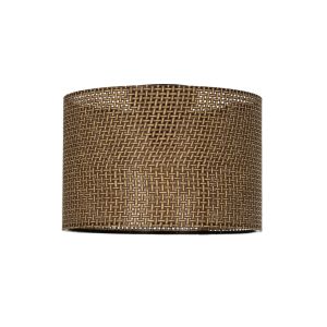 CILIO Μοντέρνο Φωτιστικό Οροφής με Ντουί 1 x E27 AC 220-240V IP20 - Καφέ - Μ30 x Π30 x Υ22cm