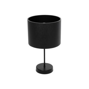 WIZ Μοντέρνο Επιτραπέζιο Φωτιστικό Πορτατίφ με Ντουί 1 x E27 AC 220-240V IP20 - Μαύρο - Μ22 x Π22 x Υ36.5cm