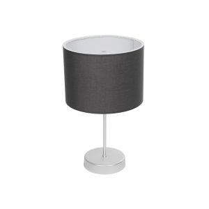 WIZ Μοντέρνο Επιτραπέζιο Φωτιστικό Πορτατίφ με Ντουί 1 x E27 AC 220-240V IP20 - Ασημί : Γκρι - Μ22 x Π22 x Υ36.5cm