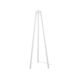TRIPOD Μοντέρνο Επιδαπέδιο Φωτιστικό με Ντουί 1 x E27 AC 220-240V IP20 - Λευκό - Μ38 x Π38 x Υ120cm