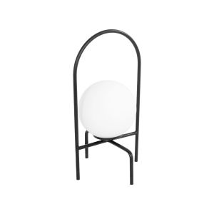 SPIDY Μοντέρνο Επιτραπέζιο Φωτιστικό Πορτατίφ με Ντουί 1 x E14 AC 220-240V IP20 - Μαύρο : Λευκό - Μ22 x Π20 x Υ38cm