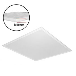 ΦΩΤΙΣΤΙΚΟ ΨΕΥΔΟΡΟΦΗΣ LED PANEL 60x60 40W 6300K ΛΕΥΚΟ BACKLIT