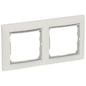 VALENA ΠΛΑΙΣΙΟ 2ΘΕΣΕΩΝ ΚΑΘΕΤΟ ΛΕΥΚΟ/ΑΣΗΜΙ