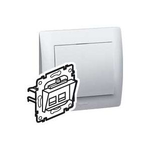 GALEA ΜΗΧΑΝΙΣΜΟΣ ΠΡΙΖΑΣ RJ45 ΚΑΤ. 6 UTP 2 ΕΞΟΔΩΝ/VΥΧ