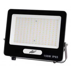 ΠΡΟΒΟΛΕΑΣ LED ΚΑΙ ΓΙΑ ΑΝΙΧΝΕΥΤΗ ΚΙΝΗΣ.150W 230V 4000K IP65 ΜΑΥΡΟΣ