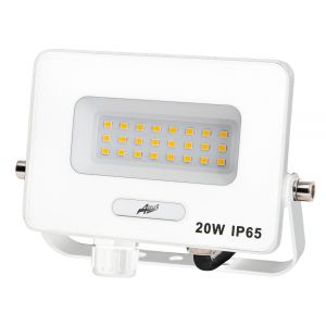 ΠΡΟΒΟΛΕΑΣ LED ΚΑΙ ΓΙΑ ΑΝΙΧΝΕΥΤΗ ΚΙΝΗΣ.20W 230V 4000K IP65 ΛΕΥΚΟΣ