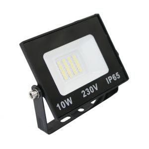 ΠΡΟΒΟΛΕΑΣ LED-SMD 10W 230V 3000K IP65 ΜΑΥΡΟΣ