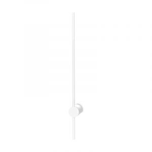 Φωτιστικό τοίχου Eftenbo pakoworld led μέταλλο λευκό Φ8x80εκ