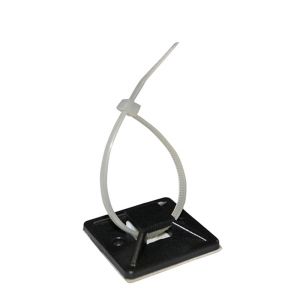 ΑΥΤΟΚΟΛΛΗΤΕΣ ΒΑΣΕΙΣ ΔΕΜΑΤΙΚΩΝ 28 x 28mm ΜΑΥΡΟ